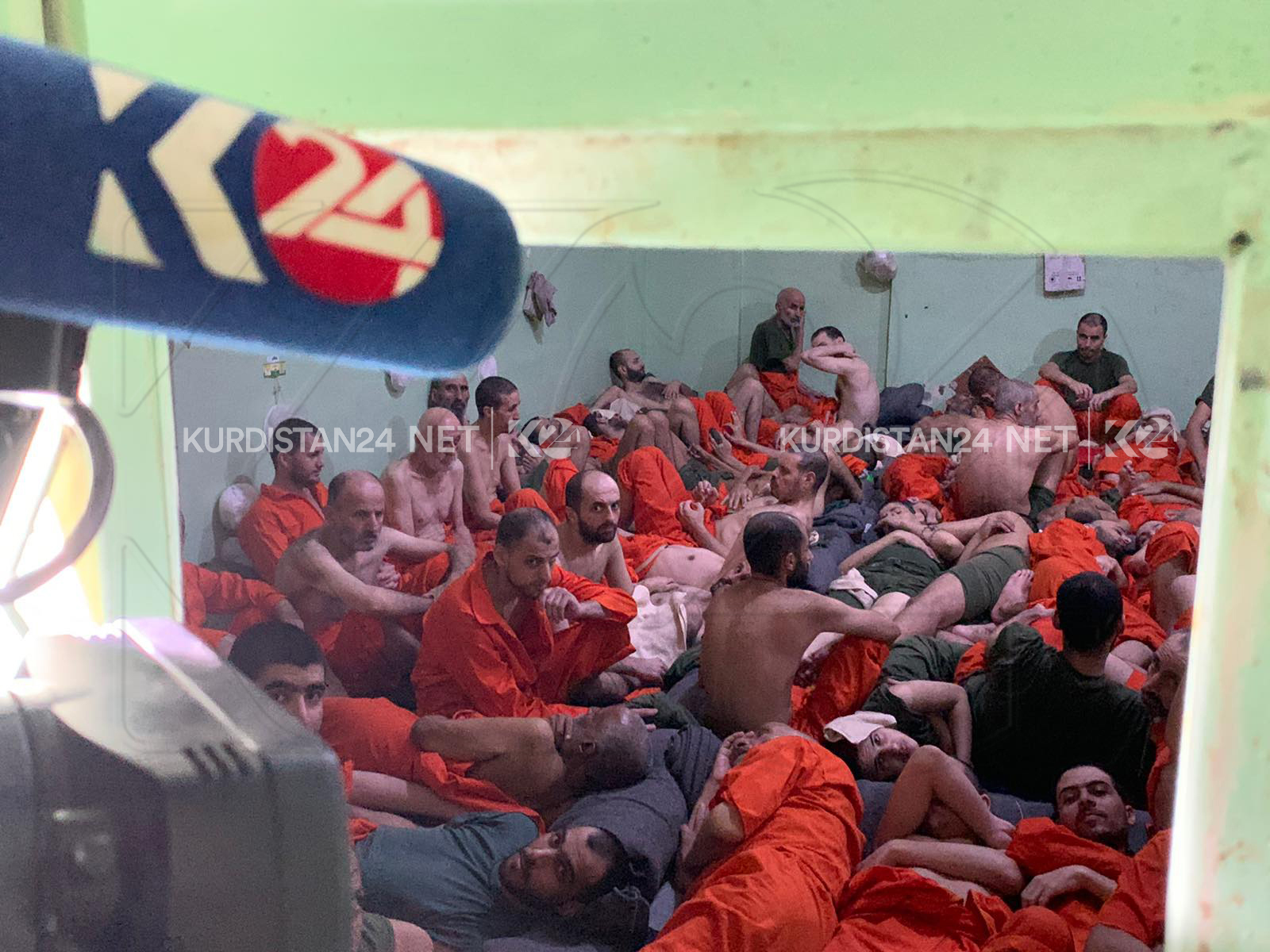 In Pictures: ISIS foreign fighters in Gweran Prison in Syria
